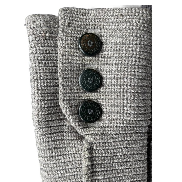 UGG Australia Cardy Womens Sz 8 Knit Boot Gray - Picture 5 of 7